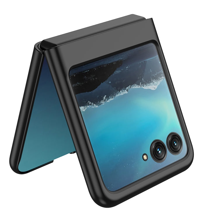 For Motorola Razr 40 Ultra GKK Ultra-thin Full Coverage Phone Case(Black) - Motorola Cases by GKK | Online Shopping UK | buy2fix