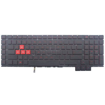 For HP Omen 17-AN / 17T-AN US Version Laptop Backlight Keyboard - HP Spare Parts by buy2fix | Online Shopping UK | buy2fix