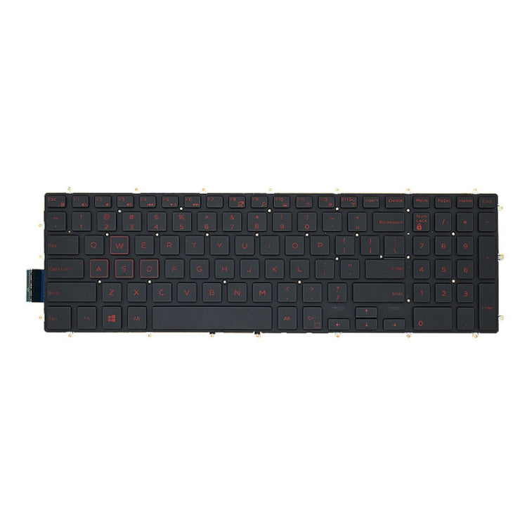 Backlight Laptop Keyboard For Dell G3 3579 3779 / G5 5587 / G7 7588(Red Word) - Dell Spare Parts by buy2fix | Online Shopping UK | buy2fix