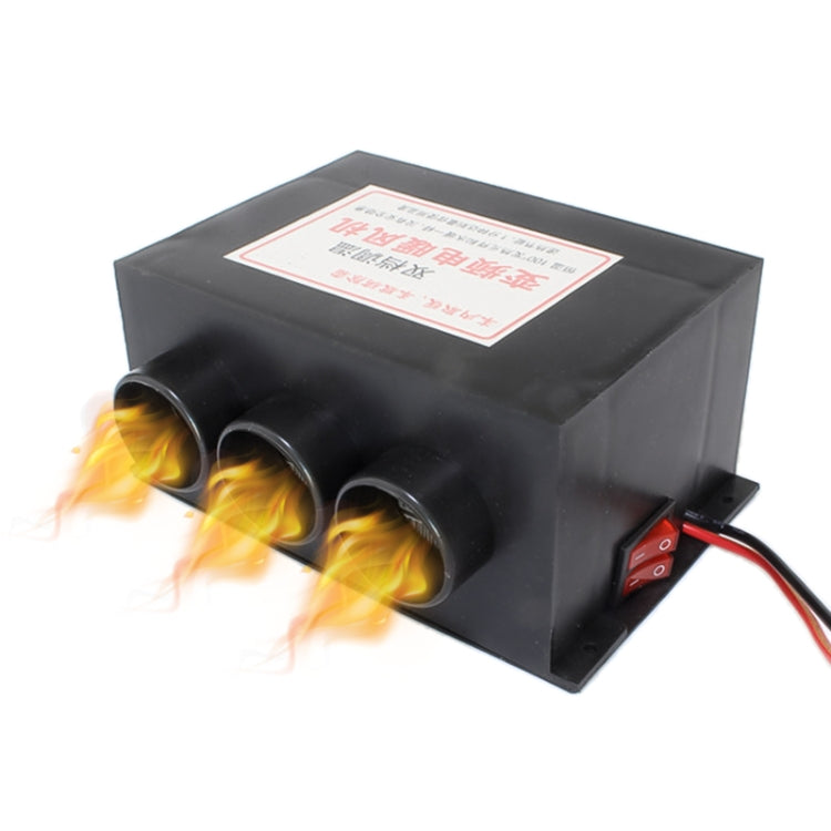 Engineering Vehicle Electric Heater Demister Defroster, Specification:DC 12V 3-hole - Heating & Fans by buy2fix | Online Shopping UK | buy2fix