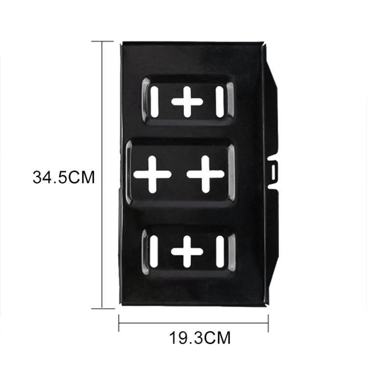 Car Universal Battery Bracket Adjustable Battery Fixed Holder + Base Tray, Size:34.5cm Base + 27cm Bracket - In Car by buy2fix | Online Shopping UK | buy2fix