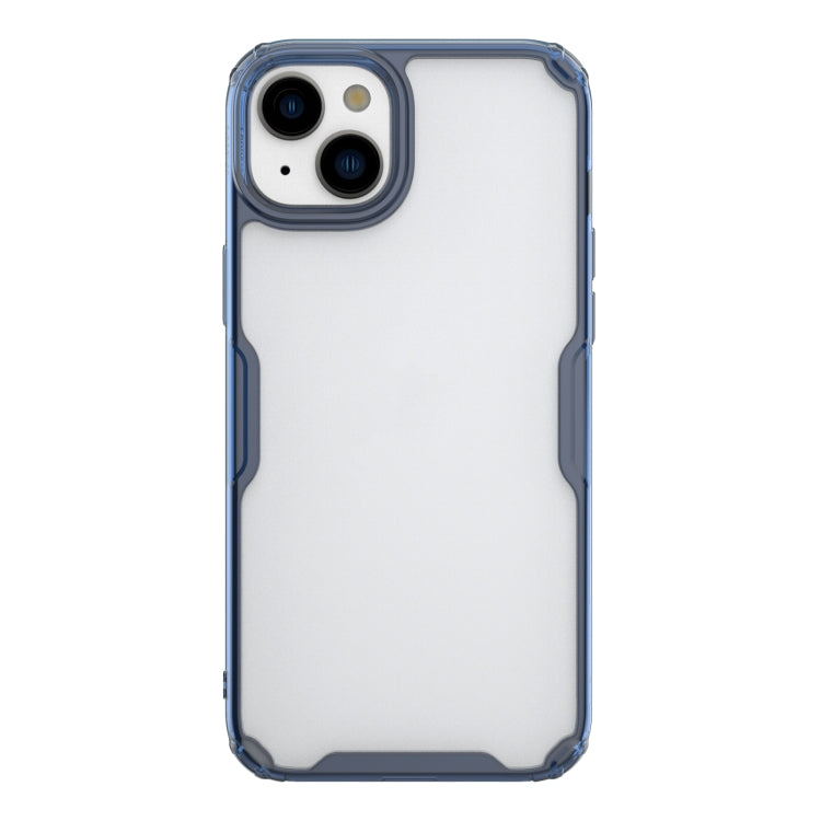 For iPhone 15 Plus NILLKIN Ultra Clear  PC + TPU Phone Case(Blue) - iPhone 15 Plus Cases by NILLKIN | Online Shopping UK | buy2fix