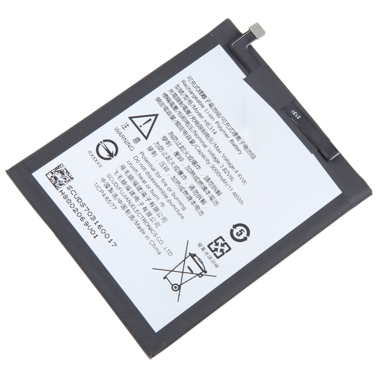 For Sharp Z2 FS8002 Battery Replacement HE314 3000mAh - Others by buy2fix | Online Shopping UK | buy2fix