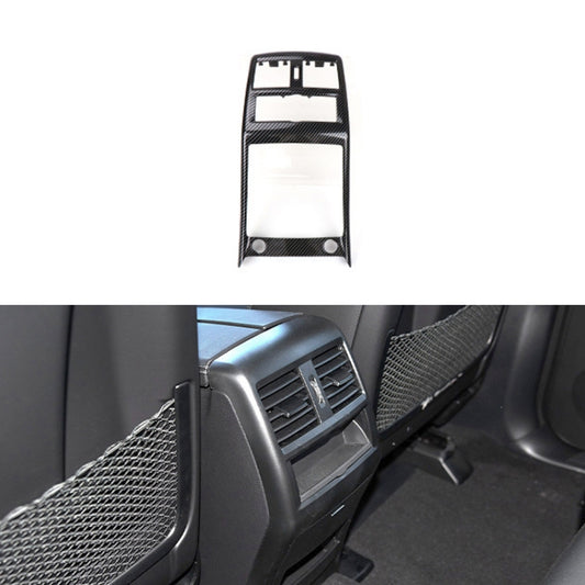 For Mercedes Benz ML320 / GL450 Car Rear Air Conditioner Air Outlet Panel Cover 166 680 7403, Style:Dual Hole(Carbon Fiber) - Air Conditioning System by buy2fix | Online Shopping UK | buy2fix