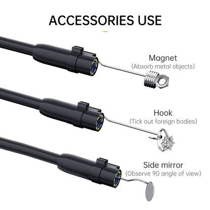 P200 8mm Side Lenses Integrated Industrial Pipeline Endoscope with 4.3 inch Screen, Spec:5m Tube -  by buy2fix | Online Shopping UK | buy2fix