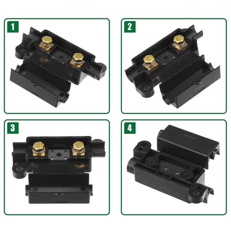 6 in 1 For Dual Battery Systems ANS Car Fuse Holder Fuse Box Kit, Current:60A - Fuse by buy2fix | Online Shopping UK | buy2fix