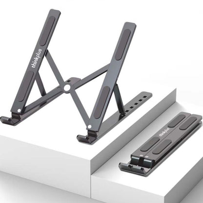 Lenovo Thinkplus Desktop Laptop Folding Holder XT6(Dark Grey) - Laptop Stand by Lenovo | Online Shopping UK | buy2fix