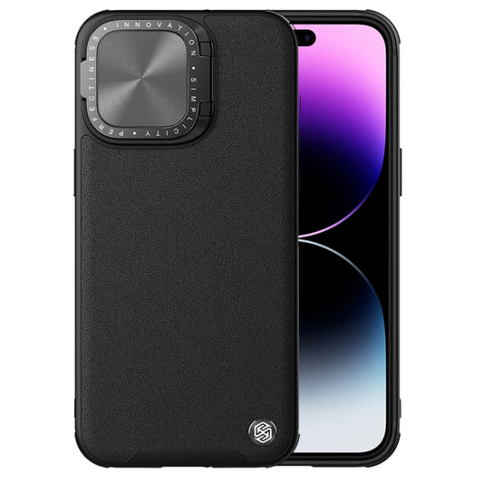 For iPhone 15 Pro Max NILLKIN CamShield Prop Series PC + TPU Phone Case(Black) - iPhone 15 Pro Max Cases by NILLKIN | Online Shopping UK | buy2fix