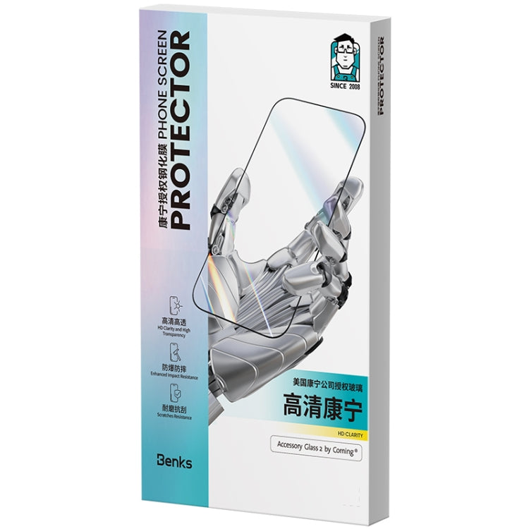 For iPhone 15 Pro Max Benks King Kong Corning HD Tempered Glass Film - iPhone 15 Pro Max Tempered Glass by Benks | Online Shopping UK | buy2fix