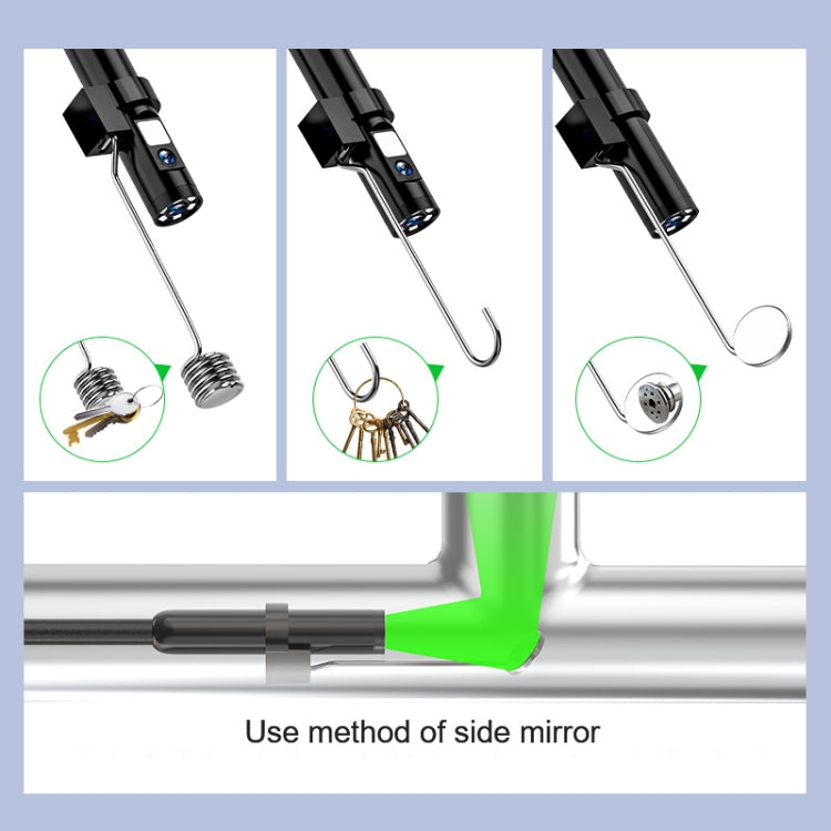 P005 8mm Single Lenses Industrial Pipeline Endoscope with 4.3 inch HD Screen, Spec:5m Tube -  by buy2fix | Online Shopping UK | buy2fix