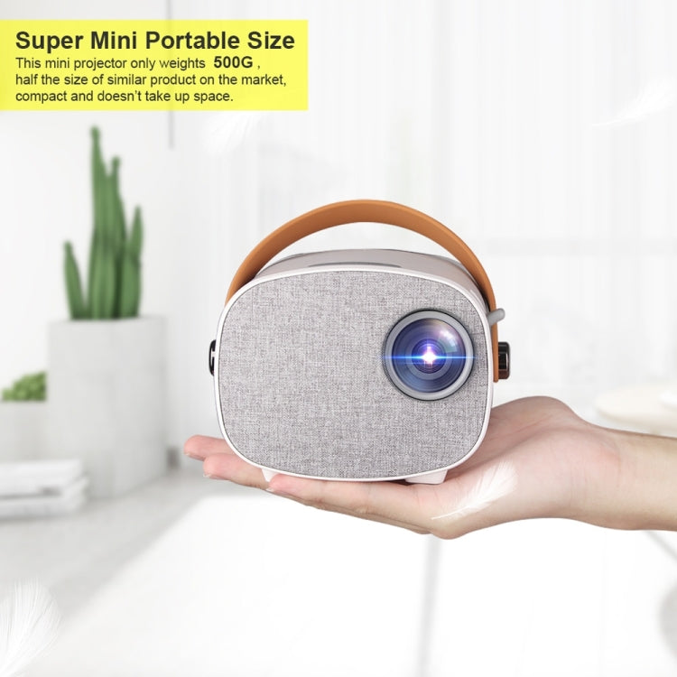 YG230 LED 1080P Mini Portable Projector Children Projector, Same Screen Version, Plug Type:UK Plug - Mini Projector by buy2fix | Online Shopping UK | buy2fix