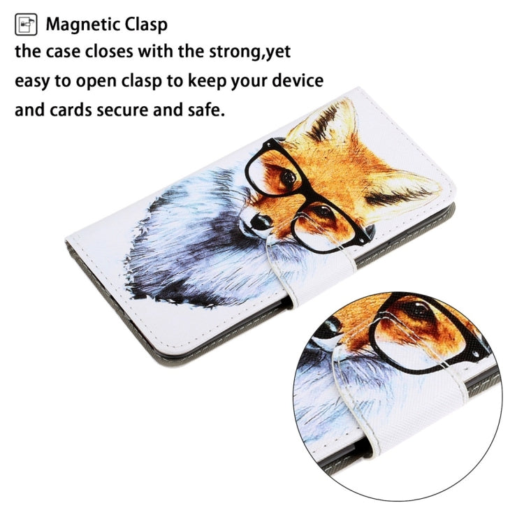 For Xiaomi Redmi 9A 3D Colored Drawing Horizontal Flip PU Leather Case with Holder & Card Slots & Wallet(Fox) - Xiaomi Cases by buy2fix | Online Shopping UK | buy2fix