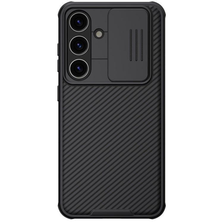 For Samsung Galaxy S24 5G NILLKIN Black Mirror Pro Series Camshield PC Phone Case(Black) - Galaxy S24 5G Cases by NILLKIN | Online Shopping UK | buy2fix