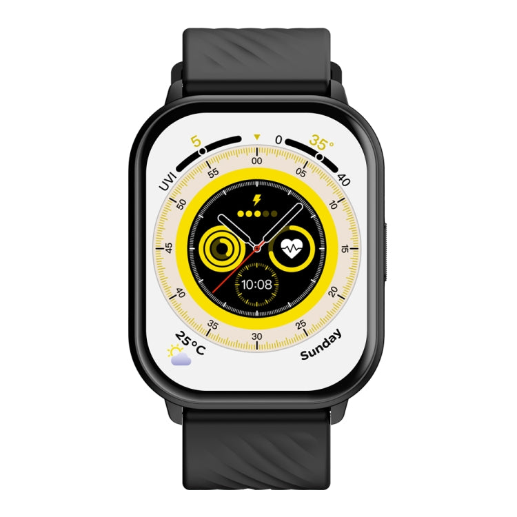 Zeblaze GTS 3 2.03 inch IP68 Waterproof Smart Bluetooth Call Watch(Black) - Smart Watches by Zeblaze | Online Shopping UK | buy2fix