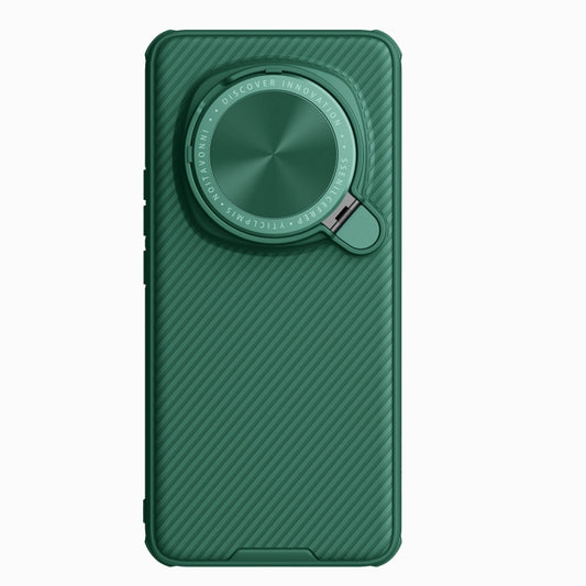 For Honor Magic6 Pro NILLKIN CamShield Prop CD Texture Mirror Phone Case(Green) - Honor Cases by NILLKIN | Online Shopping UK | buy2fix