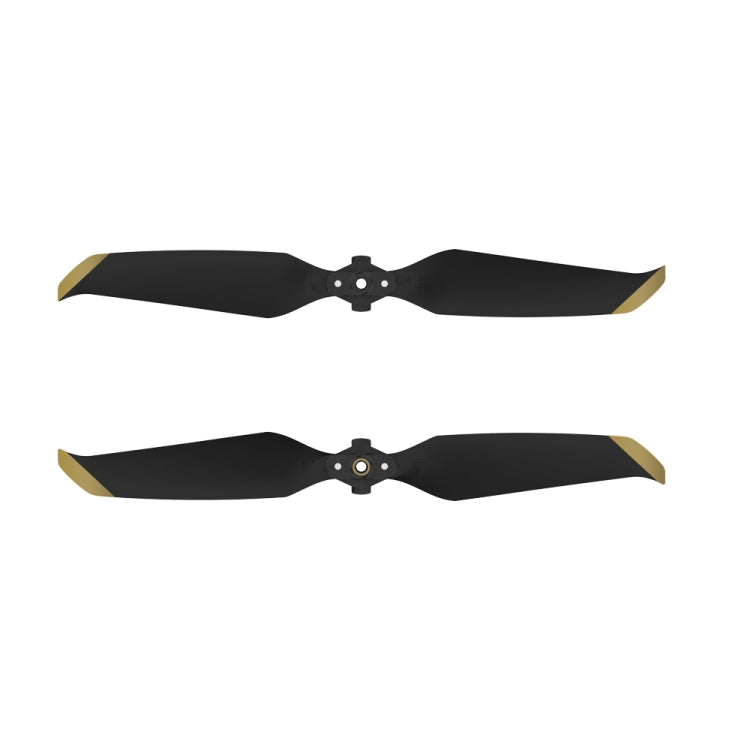 1 Pair Sunnylife 7238F-1 For DJI Mavic Air 2 Low Noise Quick-release Propellers(Gold) - DJI & GoPro Accessories by Sunnylife | Online Shopping UK | buy2fix