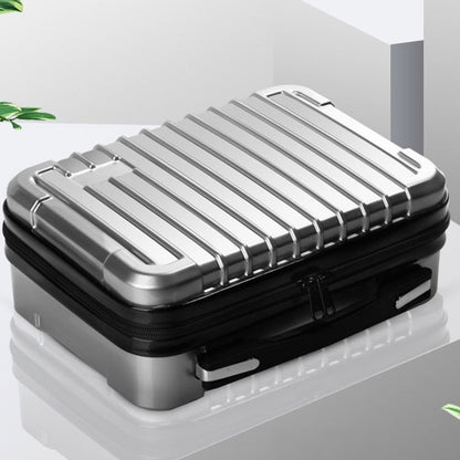 For DJI Mavic Air 2 Shockproof Portable ABS Suitcase Storage Bag Protective Box(Silver) - DJI & GoPro Accessories by buy2fix | Online Shopping UK | buy2fix