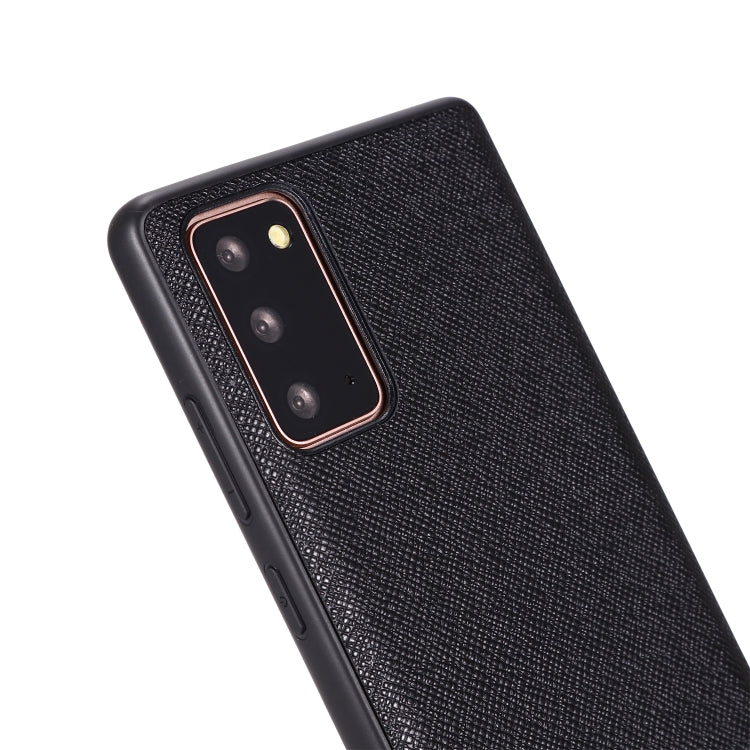 For Samsung Galaxy Note 20 GEBEI Full-coverage Shockproof Leather Protective Case(Brown) - Galaxy Note20 Cases by GEBEI | Online Shopping UK | buy2fix