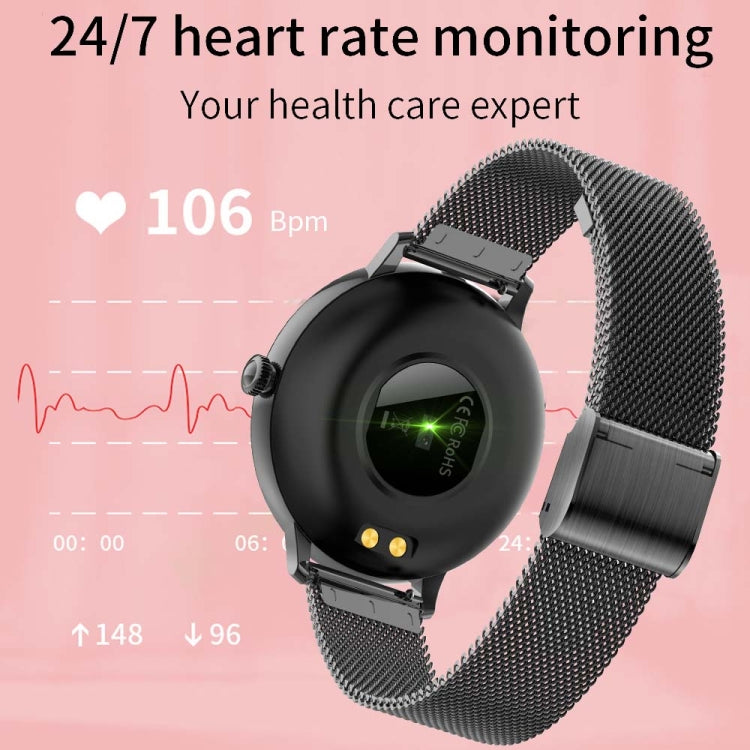 CF80 1.08 inch IPS Color Touch Screen Smart Watch, IP67 Waterproof, Support GPS / Heart Rate Monitor / Sleep Monitor / Blood Pressure Monitoring(Rose Gold) - Smart Wear by buy2fix | Online Shopping UK | buy2fix