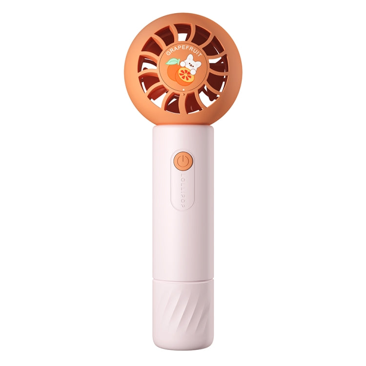 MF062 Mini Handheld Lollipop Electric Fan (Orange) - Consumer Electronics by buy2fix | Online Shopping UK | buy2fix