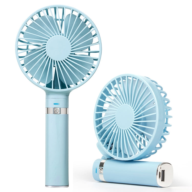 S2 Portable Foldable Handheld Electric Fan, with 3 Speed Control & Night Light (Sky Blue) - Consumer Electronics by buy2fix | Online Shopping UK | buy2fix