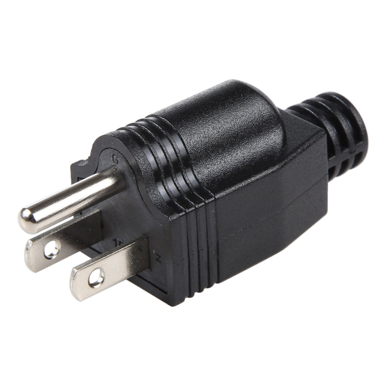 US Plug Male AC Wall Universal Travel Power Socket Plug Adapter (Black) - Consumer Electronics by buy2fix | Online Shopping UK | buy2fix