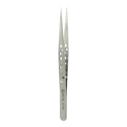 JIAFA JF-601 High-strength Straight Tip Tweezers(Silver) - Tweezers by JIAFA | Online Shopping UK | buy2fix