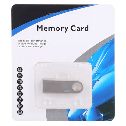 64GB Metal USB 2.0 Flash Disk - Computer & Networking by buy2fix | Online Shopping UK | buy2fix