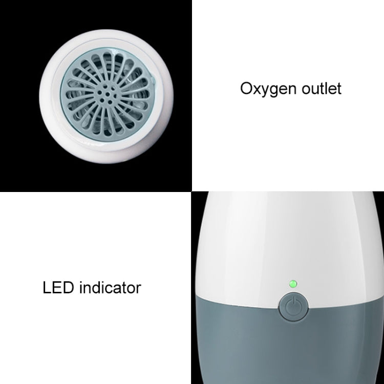 AX168B Mini Fridge Ozone Air Purifier and Fresh Deodorizer (White + Black) - Home & Garden by buy2fix | Online Shopping UK | buy2fix