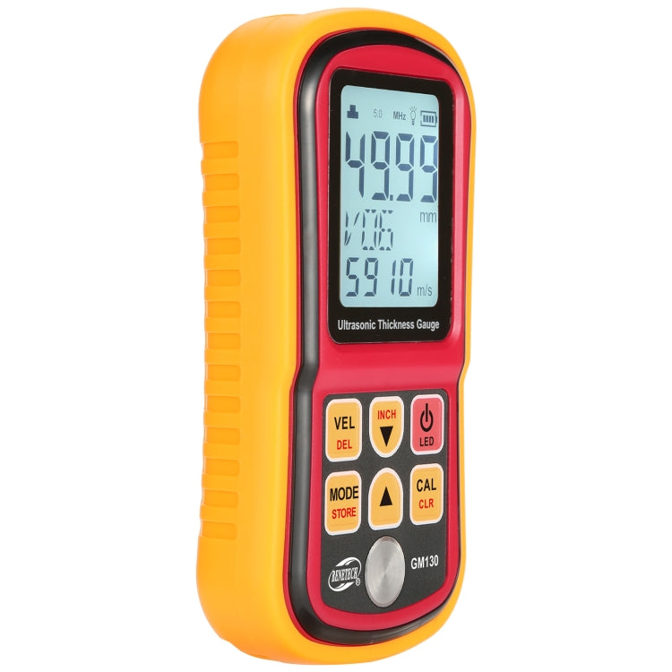 BENETECH GM130 Ultrasonic Thickness Meter Tester Gauge, Measure Range: 1.00~300.0mm - Consumer Electronics by BENETECH | Online Shopping UK | buy2fix
