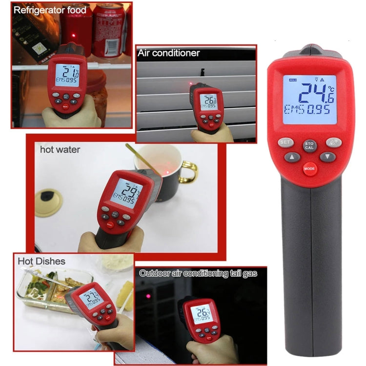 Wintact WT700 -50 Degree C~750 Degree C Handheld Portable Outdoor Non-contact Digital Infrared Thermometer - Thermostat & Thermometer by Wintact | Online Shopping UK | buy2fix