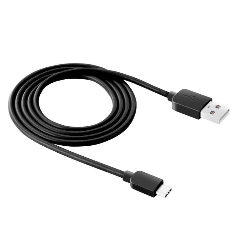 HAWEEL 2m USB-C / Type-C to USB 2.0 Data & Charging Cable(Black) - Mobile Accessories by buy2fix | Online Shopping UK | buy2fix