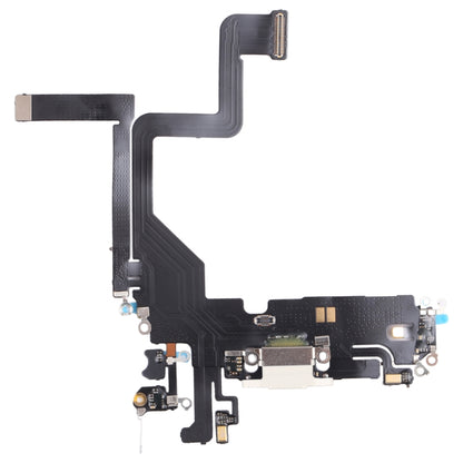 For iPhone 14 Pro Charging Port Flex Cable (White) -  by buy2fix | Online Shopping UK | buy2fix