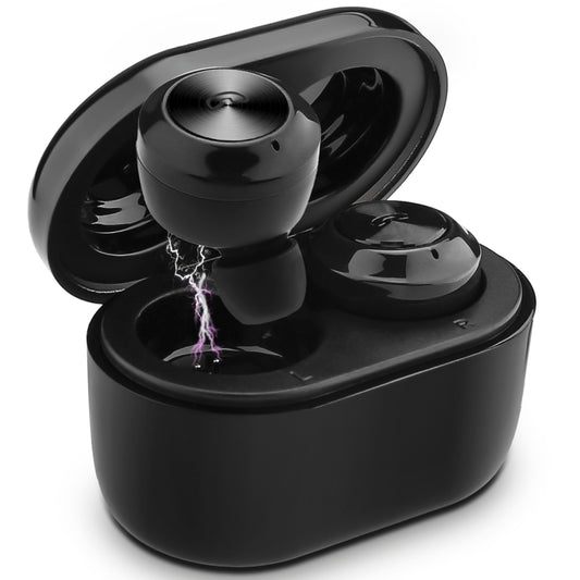 BTH-A6 Wireless Bluetooth 5.0 Earphone with Magnetic Charging Box (Black) - Bluetooth Earphone by buy2fix | Online Shopping UK | buy2fix