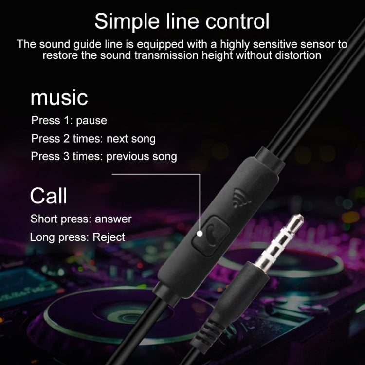 IVON E49 3.5mm Stereo Music Earphone - In Ear Wired Earphone by IVON | Online Shopping UK | buy2fix