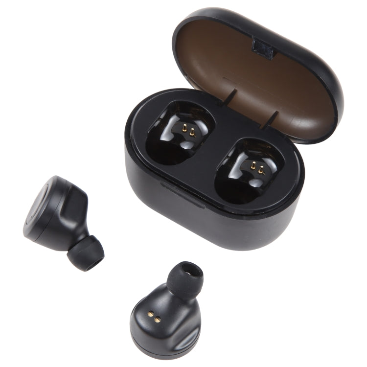 A6 Bluetooth 5.0 True Wireless Bluetooth Earphone with Charging Box(Black) - Bluetooth Earphone by buy2fix | Online Shopping UK | buy2fix