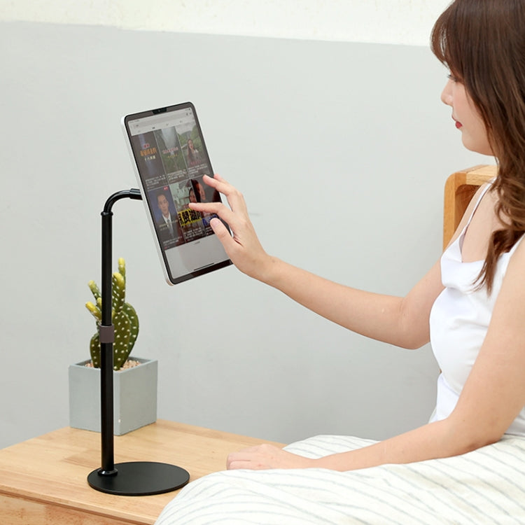 R-JUST HZ27 Desktop Phone Tablet Holder Disc Magnetic Suction Telescopic Bracket - Lazy Bracket by R-JUST | Online Shopping UK | buy2fix