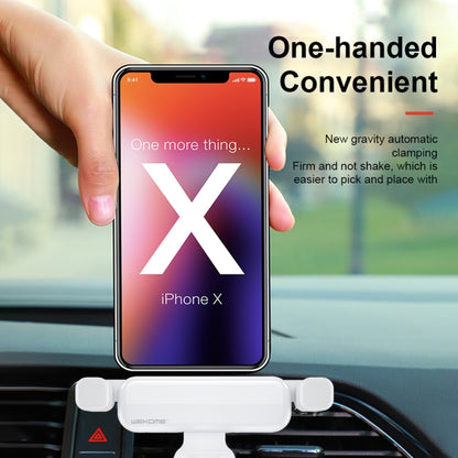 WK WA-S41 iDeal Series Car Gravity Bracket Car Air Outlet FoldingMobile Phone Holder Bracket - Car Holders by WK | Online Shopping UK | buy2fix