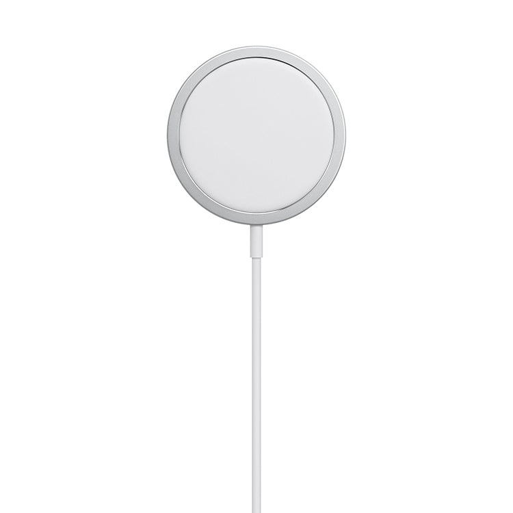 OJD-63 15W Aluminum Alloy Style Round Magsafe Magnetic Wireless Charger for iPhone 12 Series - Apple Accessories by buy2fix | Online Shopping UK | buy2fix