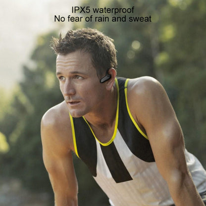 F808 Bluetooth 5.0 Waterproof Bone Conduction Sport Bluetooth Earphone(Blue) - Bluetooth Earphone by buy2fix | Online Shopping UK | buy2fix