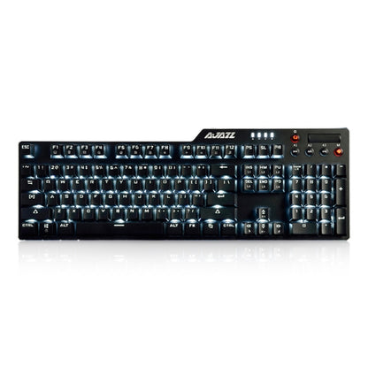 Ajazz AK35I Multimedia Knob Gaming Backlight Alloy Machinery Keyboard (Black Axis) - Wired Keyboard by Ajazz | Online Shopping UK | buy2fix