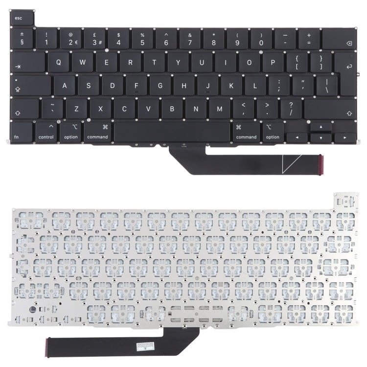 UK Version Keyboard for Macbook Pro 16 inch A2141 - Keyboard by buy2fix | Online Shopping UK | buy2fix