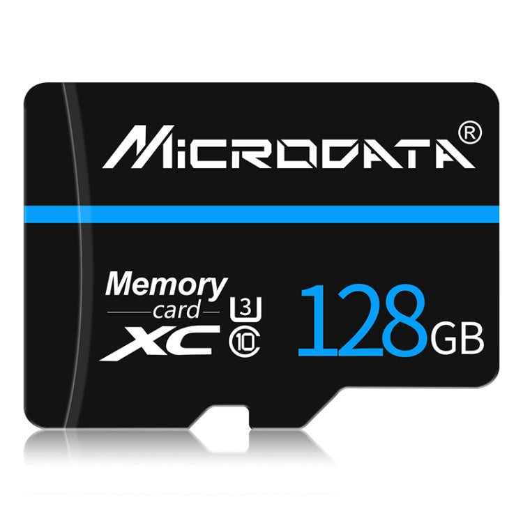 MICRODATA 128GB U3 Blue Line and Black TF(Micro SD) Memory Card - Micro SD Card by MiCRODATA | Online Shopping UK | buy2fix