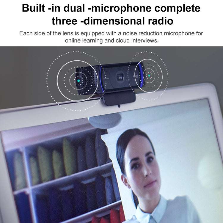 Logitech C920e HD Pro Webcam Widescreen Video Chat Recording USB Smart 1080P Web Camera - HD Camera by Logitech | Online Shopping UK | buy2fix