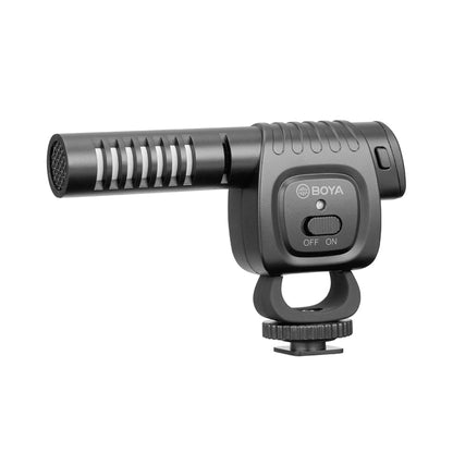 BOYA Portable Mini Condenser Live Show Video Recording Microphone for DSLR / Smart Phones - Camera Microphone by BOYA | Online Shopping UK | buy2fix