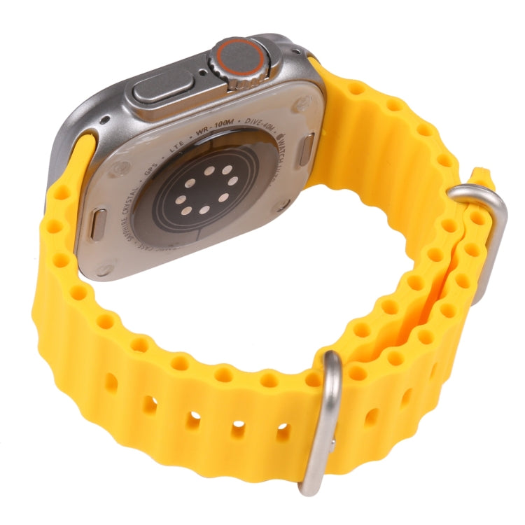 For Apple Watch Ultra 49mm Color Screen Non-Working Fake Dummy Display Model (Yellow) - Watch Model by buy2fix | Online Shopping UK | buy2fix