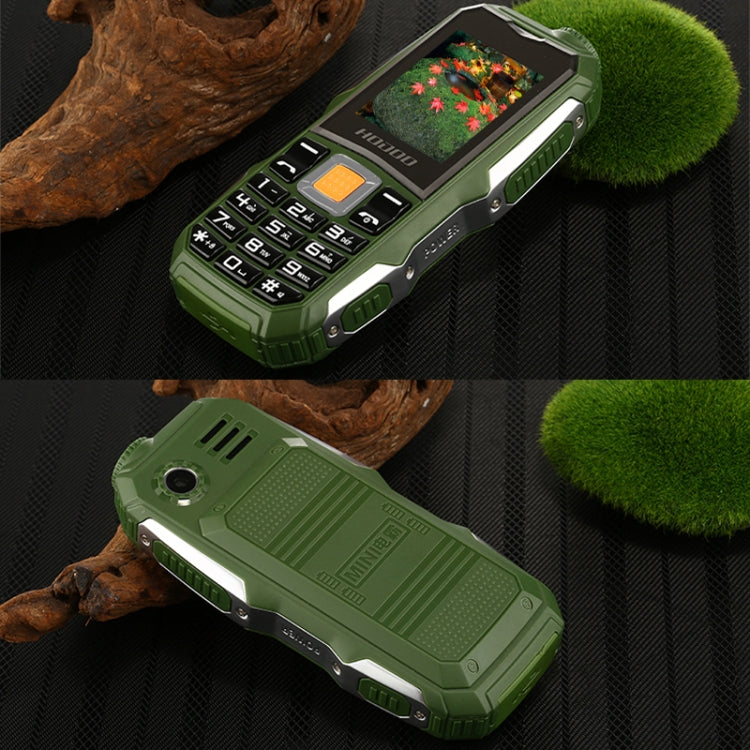 L9 Triple Proofing Elder Phone, Waterproof Shockproof Dustproof, 3800mAh Battery, 1.8 inch, 21 Keys, LED Flashlight, FM, Dual SIM(Green) - Others by buy2fix | Online Shopping UK | buy2fix