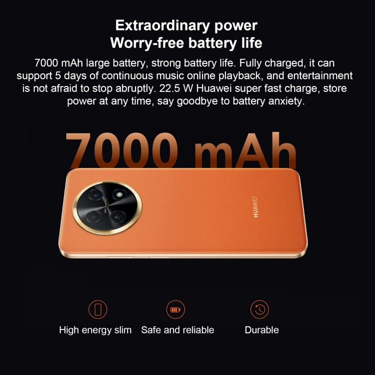 Huawei Enjoy 60X 256GB STG-AL00, China Version, Dual Back Cameras, Side Fingerprint Identification, 7000mAh Battery, 6.95 inch HarmonyOS 3.0 Qualcomm Snapdragon 680 Octa Core 2.4GHz, Network: 4G, OTG, NFC, Not Support Google Play(Silver) - Huawei Mate & P by Huawei | Online Shopping UK | buy2fix