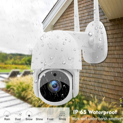 Tuya QX45 1080P Full HD IP65 Waterproof 2.4G Wireless IP Camera, Support Motion Detection & Two-way Audio & Night Vision & TF Card, AU Plug - Security by buy2fix | Online Shopping UK | buy2fix