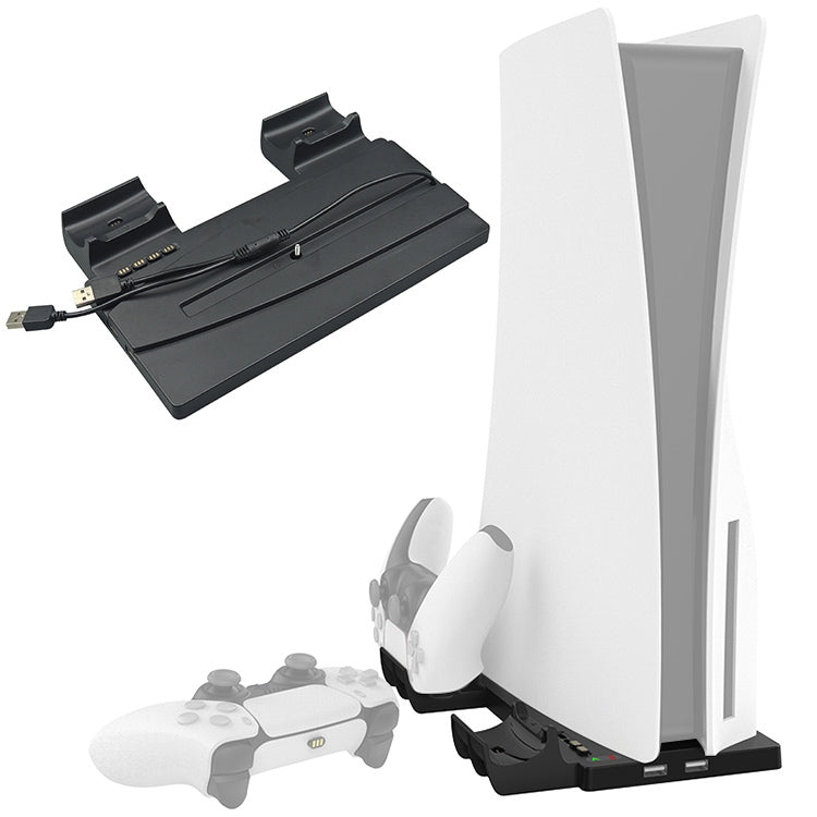 iplay HBP-269 For PS5 De / UHD Charging Stand Vertical Base Holder With Handle Charger - Charger & Power by ipega | Online Shopping UK | buy2fix